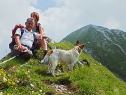 L'ALPE TERZERA E IL MONTE CAVALLO con anello il 14 luglio 2013